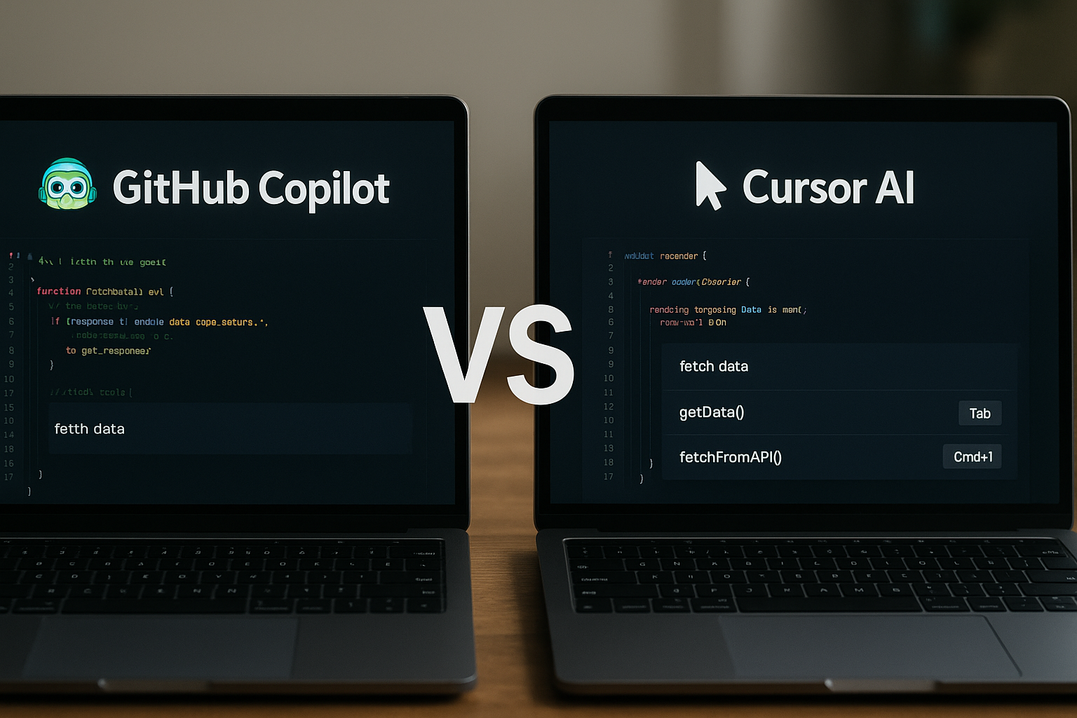 GitHub Copilot vs Cursor AI : La bataille du design d'interface à 9 milliards